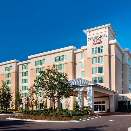 Springhill Suites By Marriott Orlando At Flamingo Crossings Town Center-Western Entrance Exterior photo