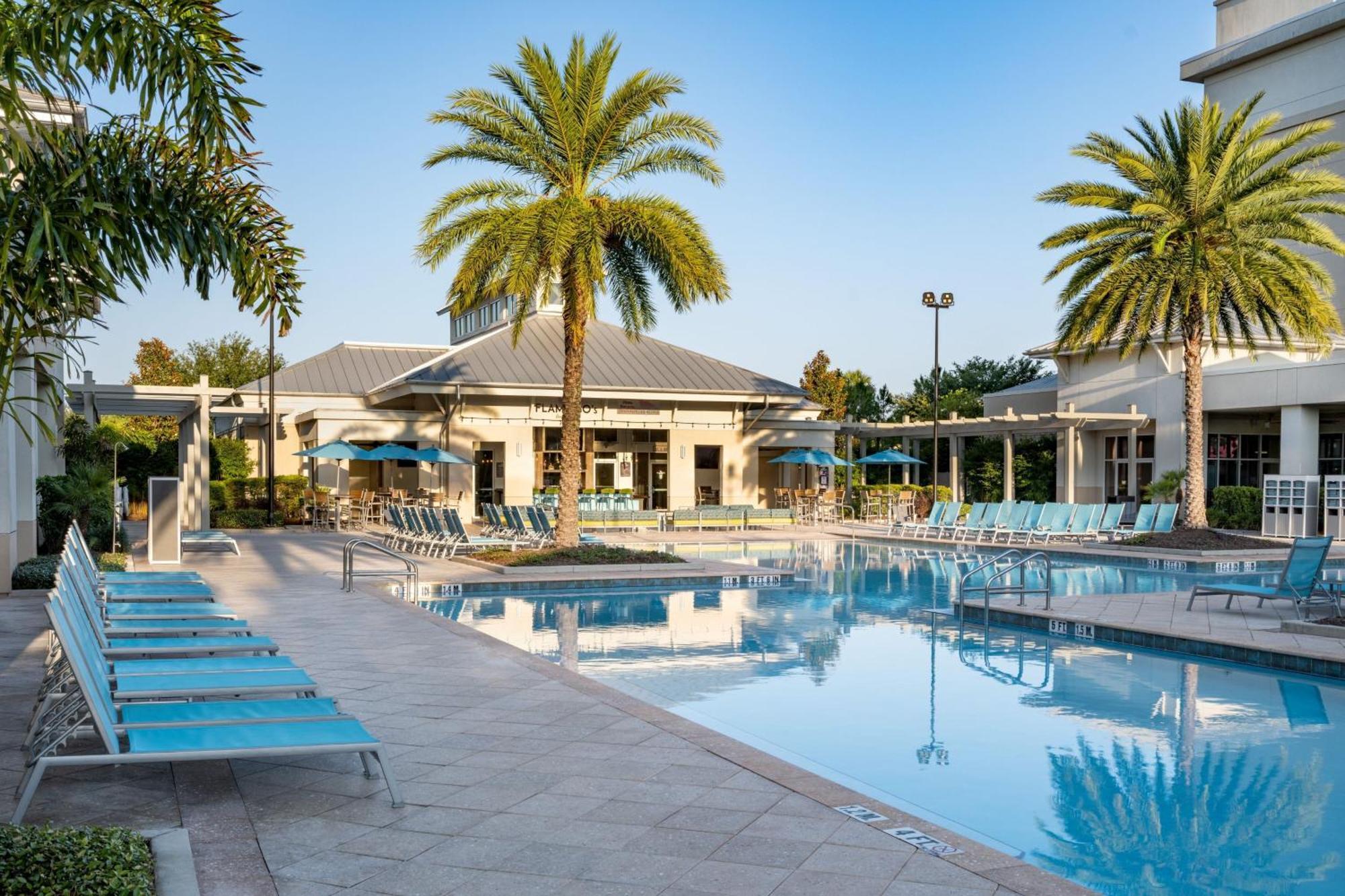 Springhill Suites By Marriott Orlando At Flamingo Crossings Town Center-Western Entrance Exterior photo