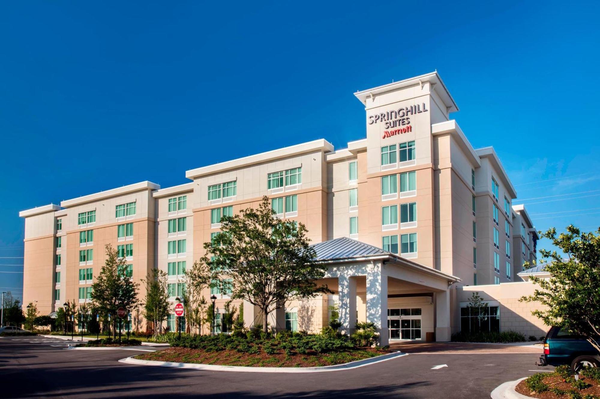 Springhill Suites By Marriott Orlando At Flamingo Crossings Town Center-Western Entrance Exterior photo